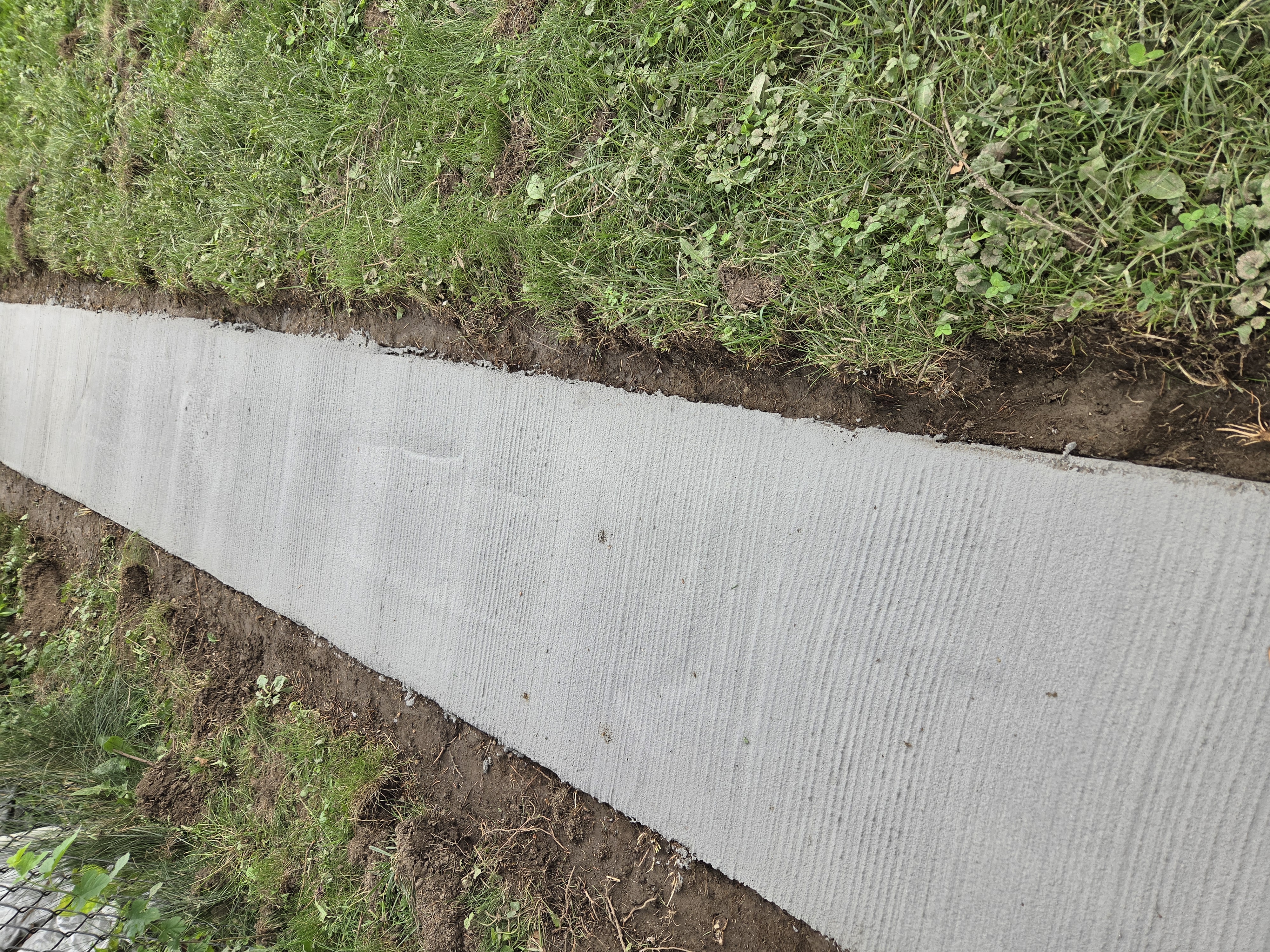 Concrete patio overlay after Boyertown PA