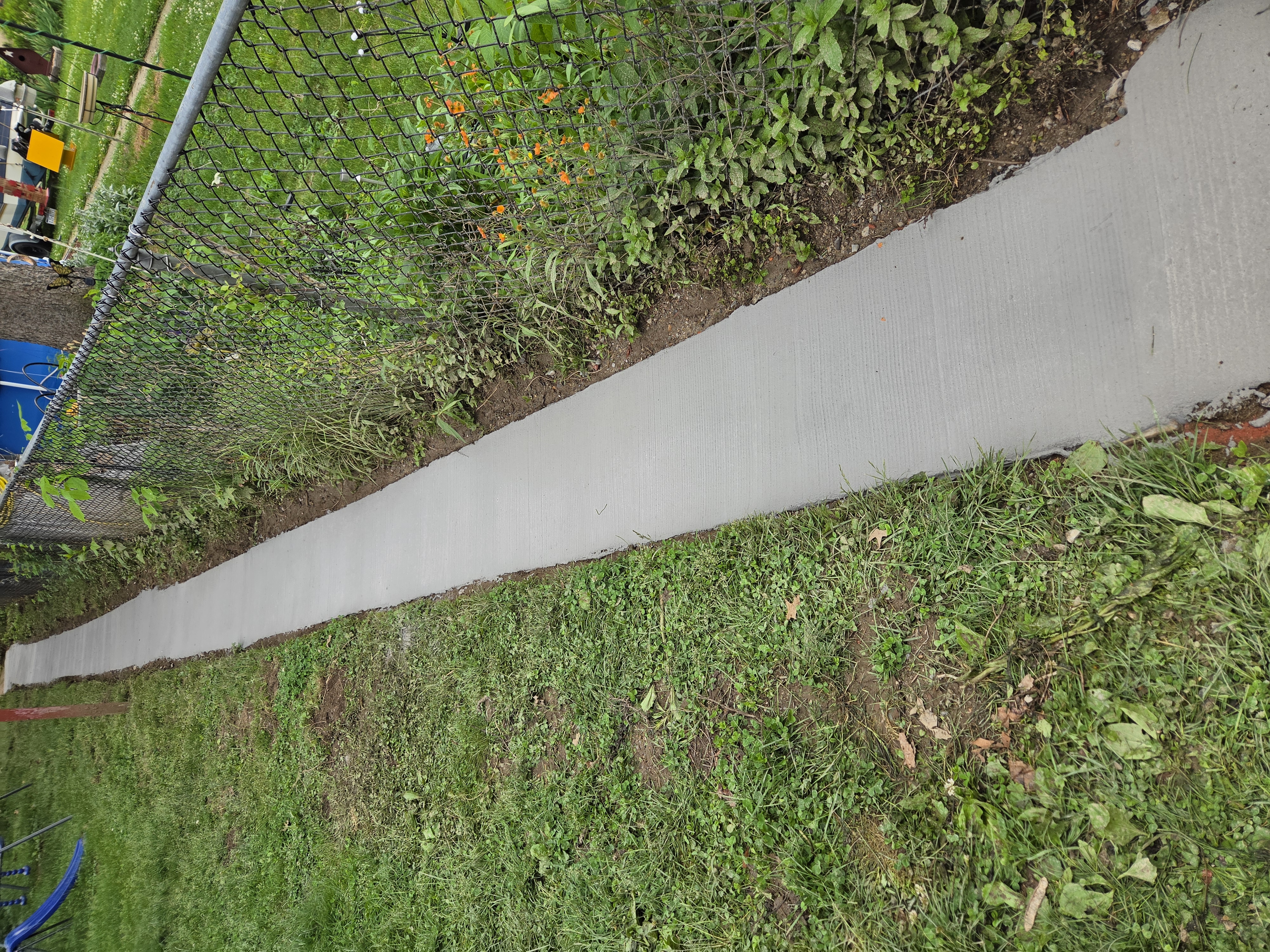 Finished concrete overlay project Boyertown PA
