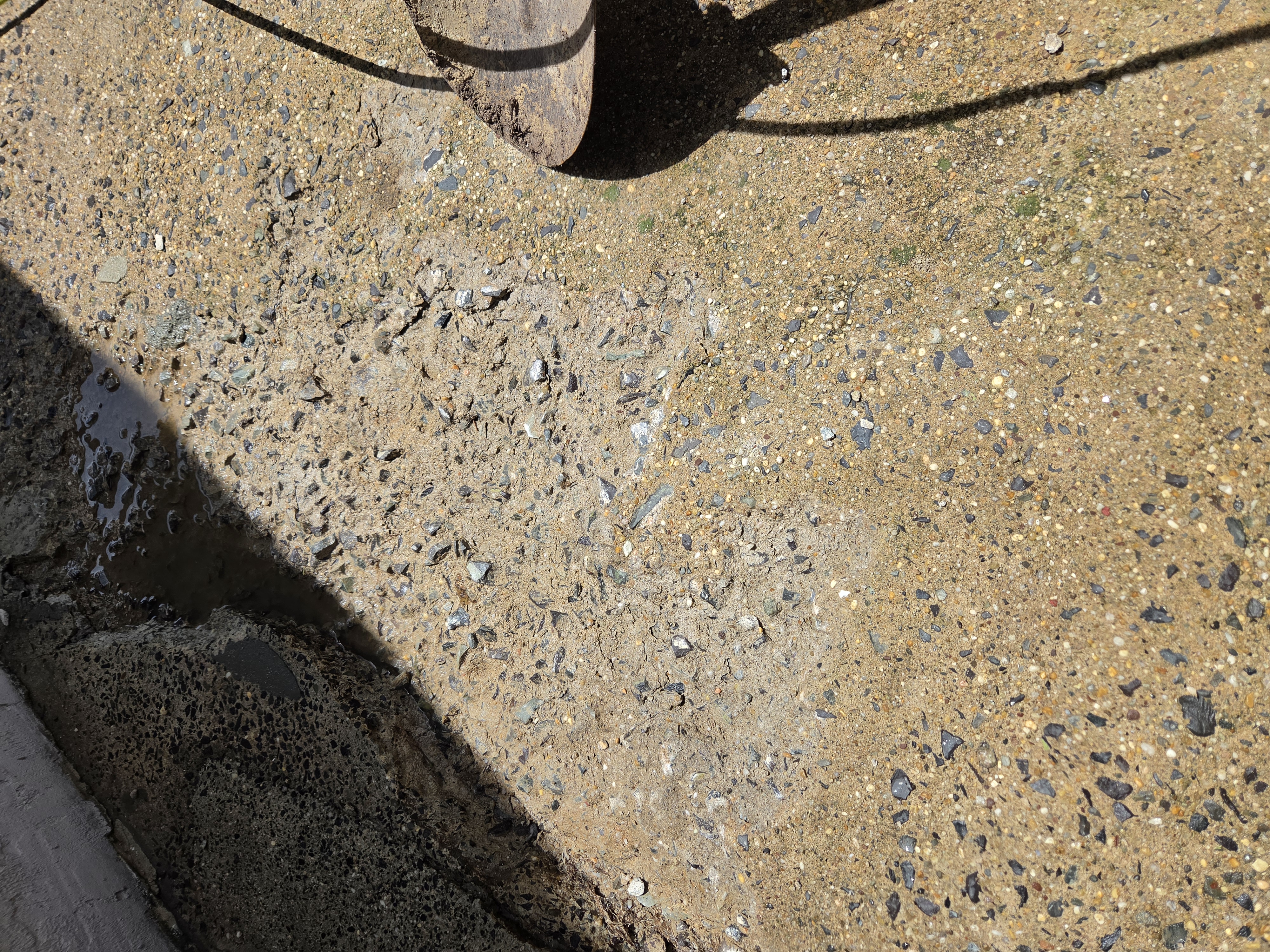 Sidewalk overlay before Boyertown PA