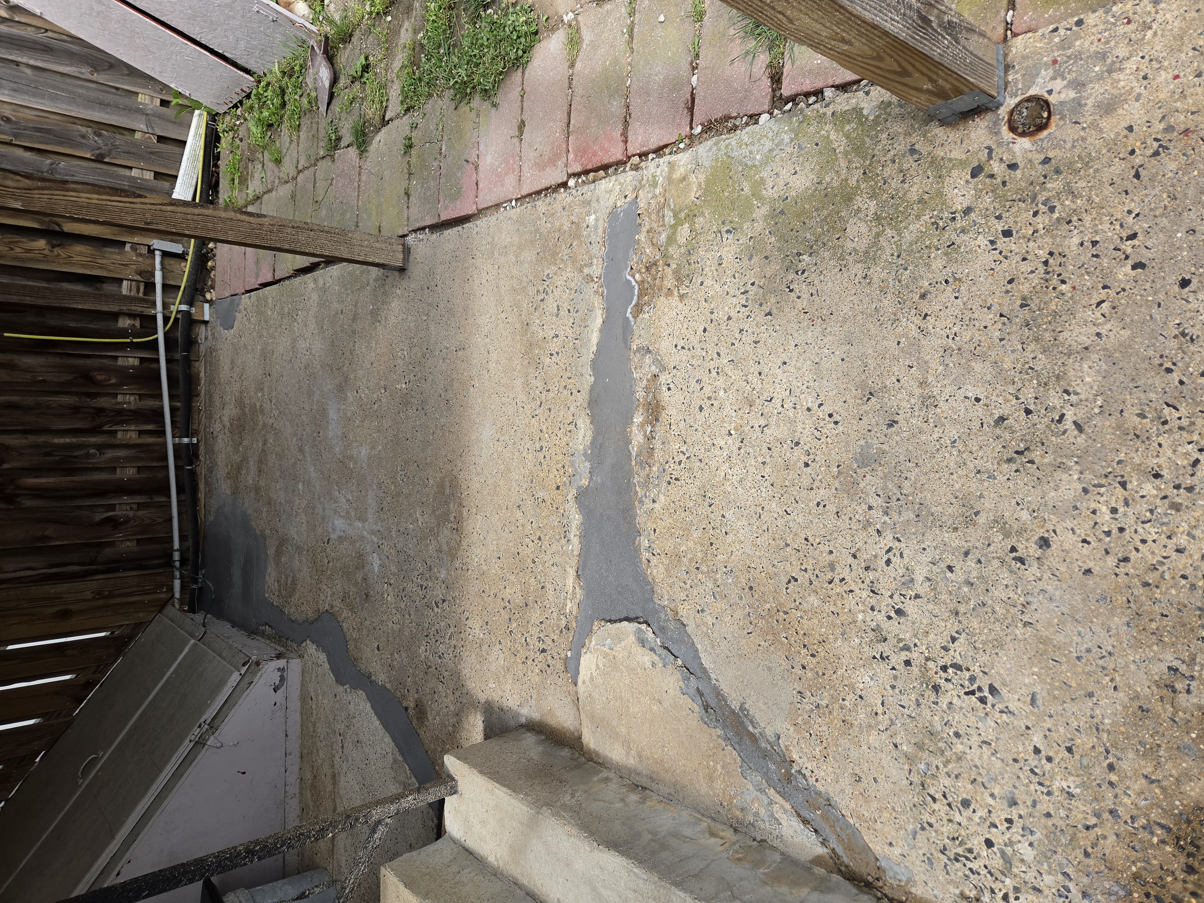 Concrete sidewalk overlay during work Boyertown PA