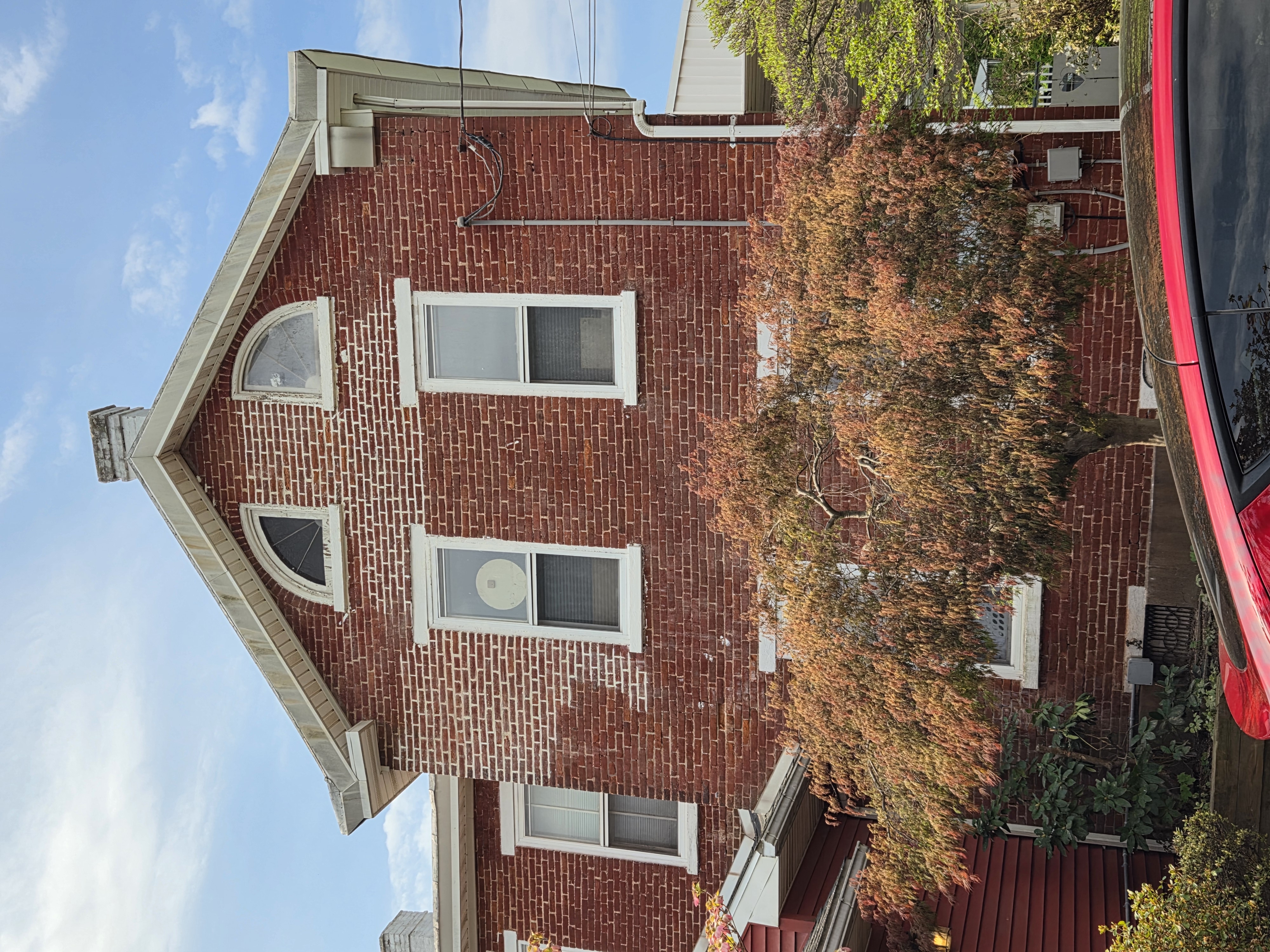 Lime mortar restoration project